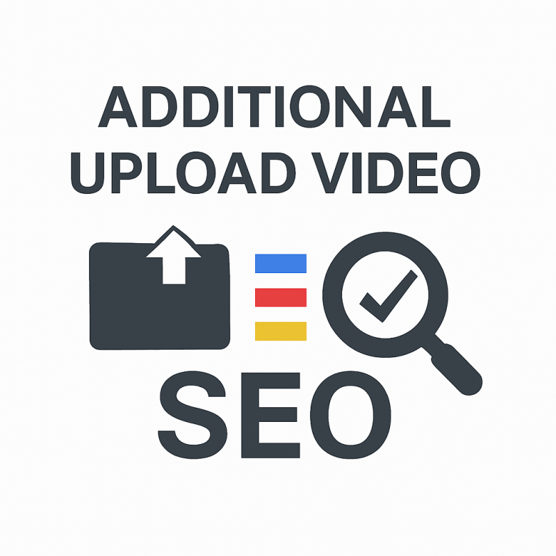 Additional Upload Video SEO
